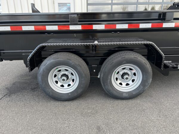 6' X 12' 10K Sure-Trac SD Low Profile Dump Trailer ST7212D1R-B-100 - Image 10