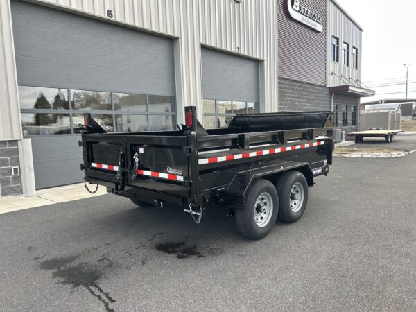 7' X 12' 12K Sure-Trac HD Telescopic Dump Trailer ST8212TLDD-B-120 - Image 3