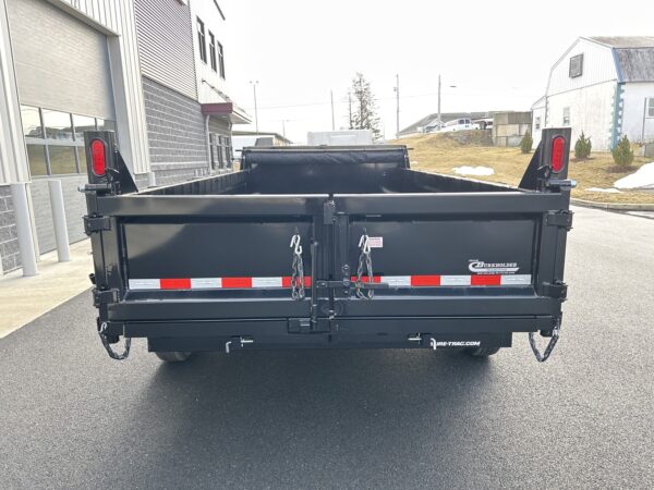 7' X 14' 14K Sure-Trac HD Telescopic Dump Trailer ST8214TLDD-B-140 - Image 9