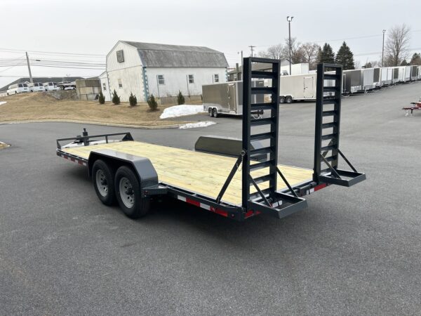 7' x 20' 14K Belmont Skid Steer Equipment Trailer SS1020-14K - Image 6