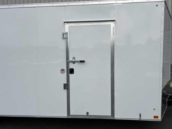 8.5'X24' 10K ITI Cargo Flat Top V-Nose Enclosed, Car Trailer - Image 8