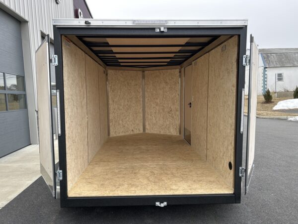 7'x12' 7K ITI Cargo Flat Top V-Nose Enclosed Trailer - Image 10