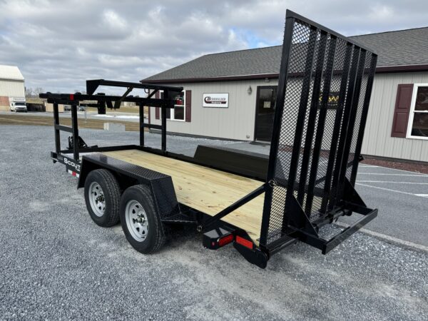 63" X 14' 7K CAM Superline Angle Frame Equipment Trailer P3EC14 - Image 2