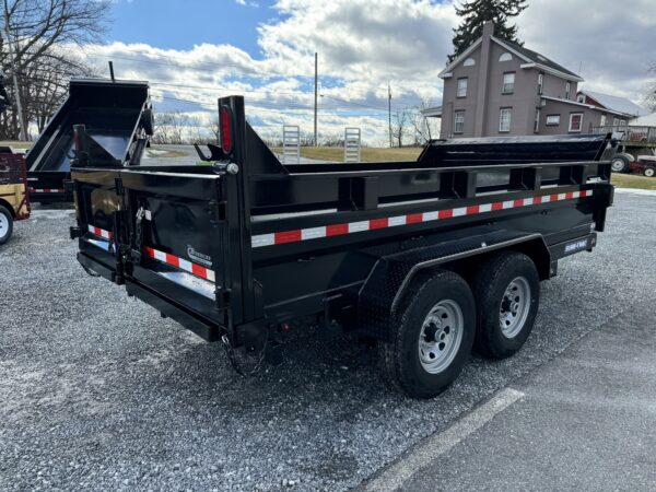 7' X 14' 14K Sure-Trac HD Scissors Dump Trailer ST8214HLOD-B-140 - Image 7