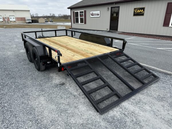 7' x 12' 7K Sure-Trac Tube Top Landscape Trailer ST8212TAT-B-070 - Image 9