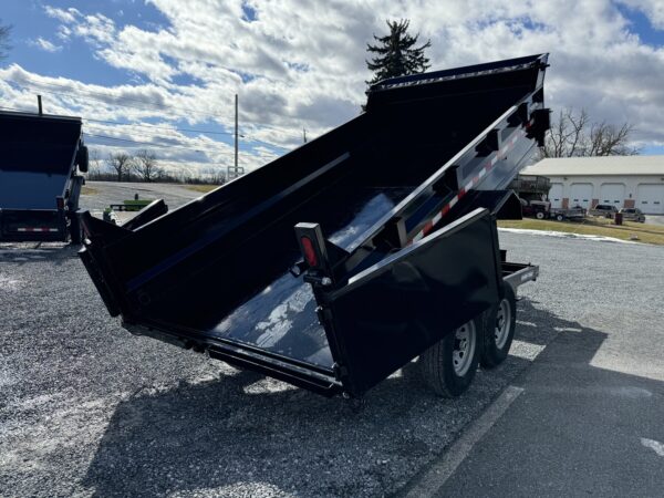 7' X 14' 14K Sure-Trac HD Scissors Dump Trailer ST8214HLOD-B-140 - Image 13