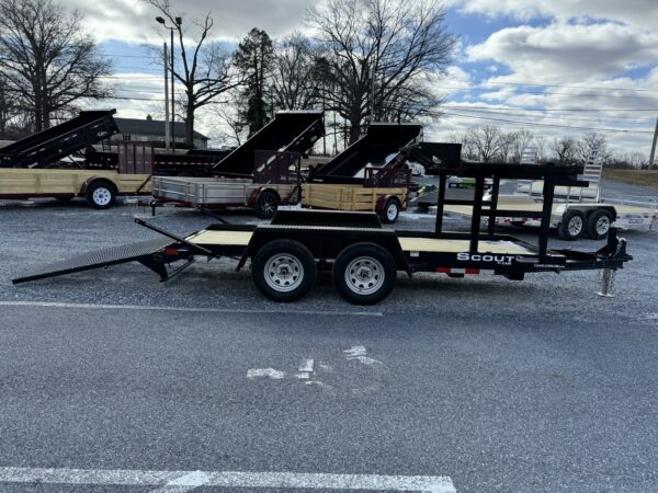 63" X 14' 7K CAM Superline Angle Frame Equipment Trailer P3EC14 - Image 11