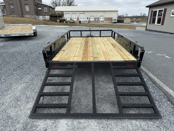 7' x 12' 7K Sure-Trac Tube Top Landscape Trailer ST8212TAT-B-070 - Image 14