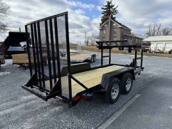 63" X 14' 7K CAM Superline Angle Frame Equipment Trailer P3EC14 - Image 7