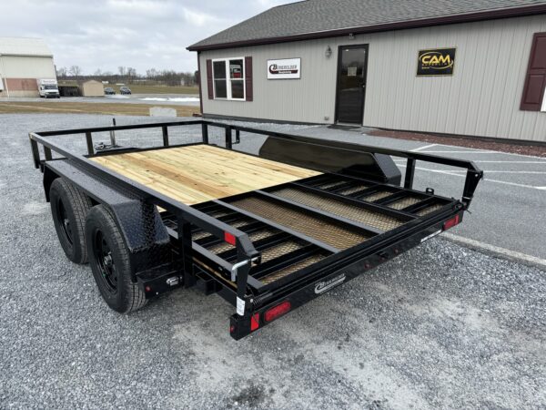 7' x 12' 7K Sure-Trac Tube Top Landscape Trailer ST8212TAT-B-070 - Image 12