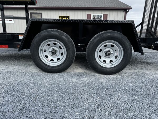 63" X 14' 7K CAM Superline Angle Frame Equipment Trailer P3EC14 - Image 17