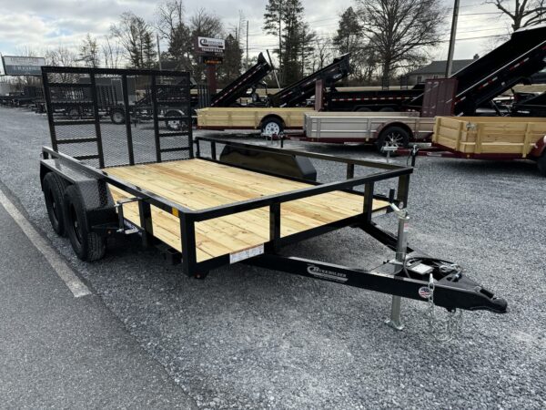 7' x 12' 7K Sure-Trac Tube Top Landscape Trailer ST8212TAT-B-070 - Image 3