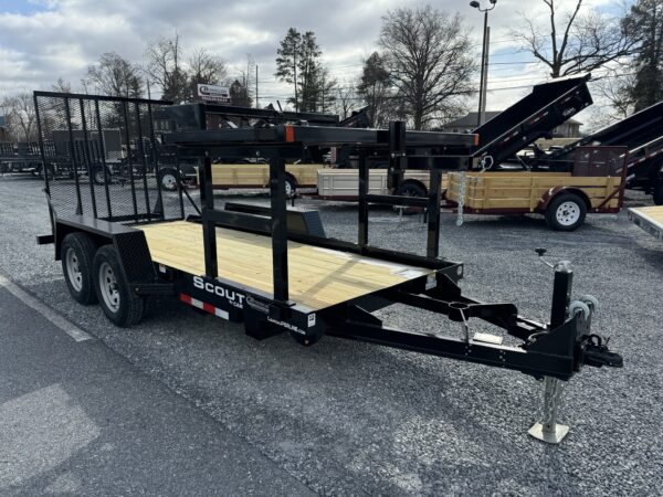 63" X 14' 7K CAM Superline Angle Frame Equipment Trailer P3EC14 - Image 5