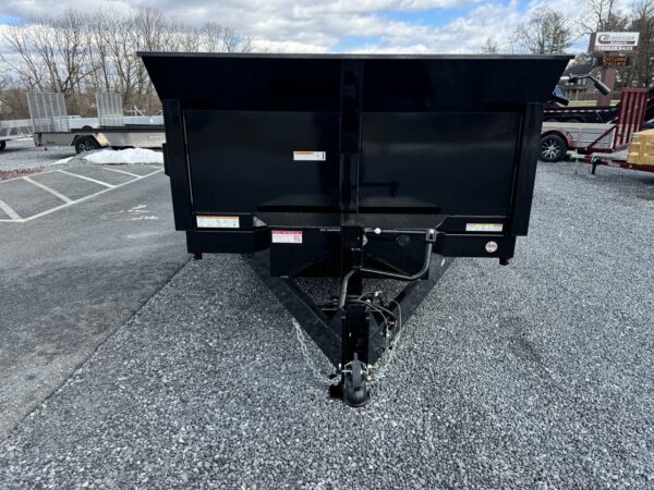 7' X 14' 14K Sure-Trac HD Scissors Dump Trailer ST8214HLOD-B-140 - Image 2