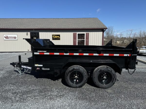 6' X 10' 10K Sure-Trac SD Low Profile Dump Trailer ST7210D1R-B-100 - Image 4