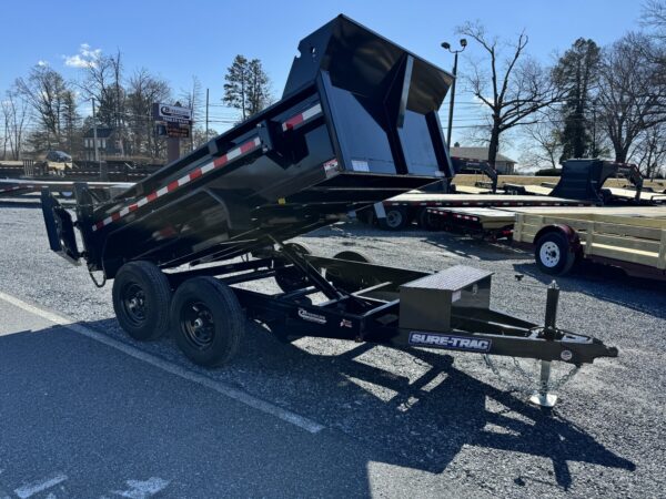 6' X 10' 10K Sure-Trac SD Low Profile Dump Trailer ST7210D1R-B-100 - Image 19