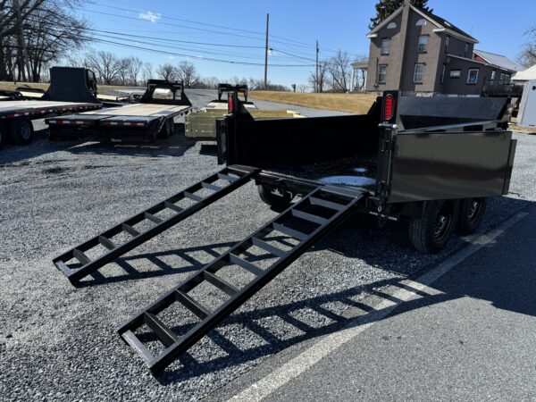 6' X 10' 10K Sure-Trac SD Low Profile Dump Trailer ST7210D1R-B-100 - Image 11