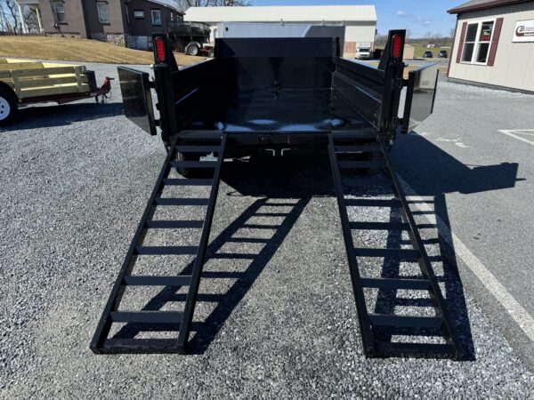 6' X 10' 10K Sure-Trac SD Low Profile Dump Trailer ST7210D1R-B-100 - Image 10