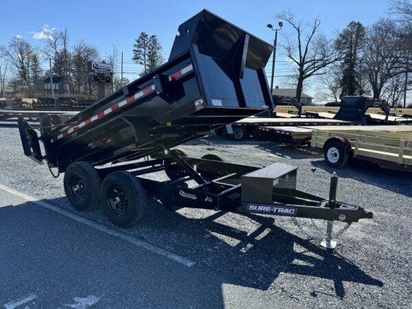 6' X 10' 10K Sure-Trac SD Low Profile Dump Trailer ST7210D1R-B-100 - Image 18