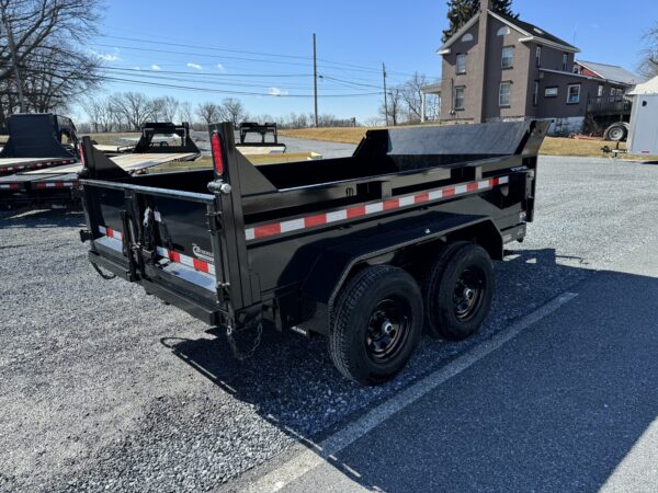 6' X 10' 10K Sure-Trac SD Low Profile Dump Trailer ST7210D1R-B-100 - Image 3