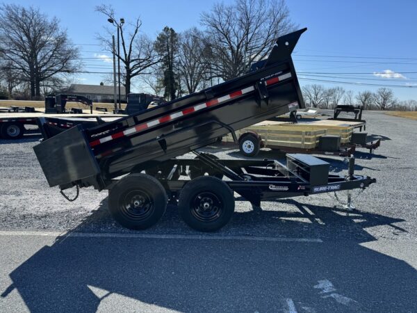 6' X 10' 10K Sure-Trac SD Low Profile Dump Trailer ST7210D1R-B-100 - Image 16