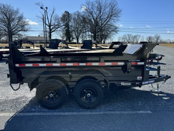 6' X 10' 10K Sure-Trac SD Low Profile Dump Trailer ST7210D1R-B-100 - Image 8