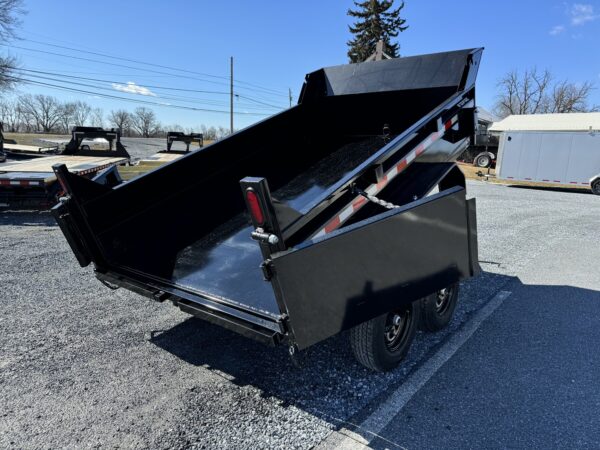 6' X 10' 10K Sure-Trac SD Low Profile Dump Trailer ST7210D1R-B-100 - Image 12