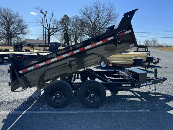 6' X 10' 10K Sure-Trac SD Low Profile Dump Trailer ST7210D1R-B-100 - Image 14