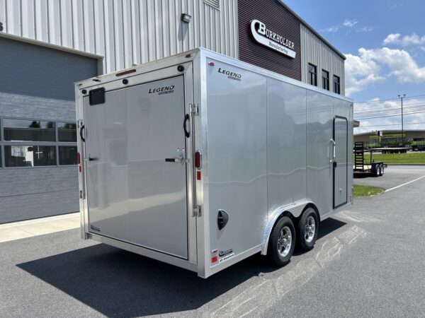 8' x 19' 7K Legend Flat Top V-Nose Enclosed Trailer - Image 3