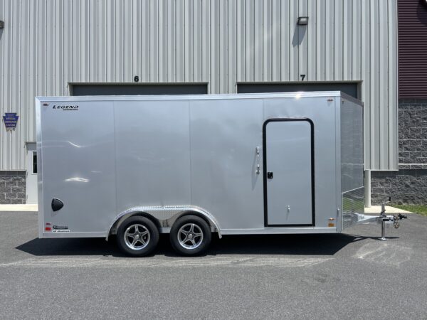 8' x 19' 7K Legend Flat Top V-Nose Enclosed Trailer - Image 2