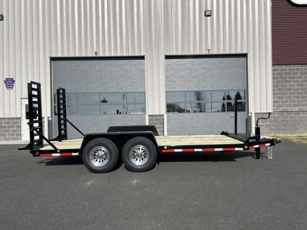 7' x 16' 14K Burkholder  Equipment Trailer HTR8016 - Image 2