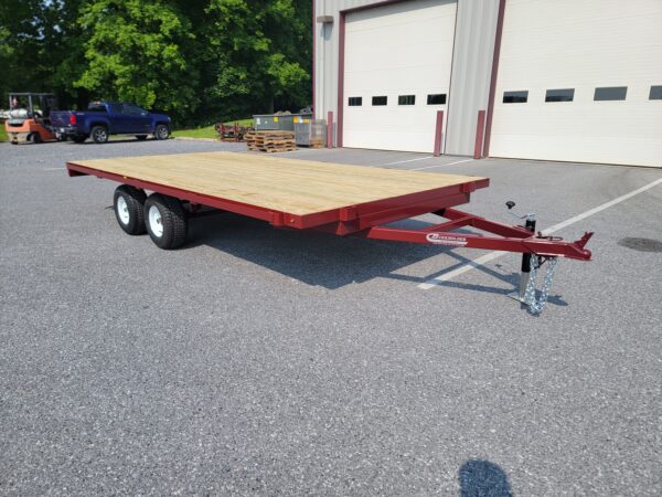 7' x 14' 3K Burkholder HT7014 Deckover Trailer
