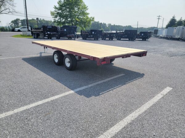 7' x 14' 3K Burkholder HT7014 Deckover Trailer - Image 5