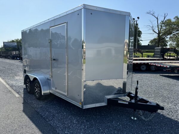 7' x 14' 7K Sure-Trac Pro Series Wedge Cargo Enclosed Trailer STW8414TA