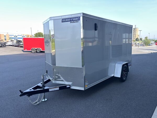 6' x 12' 3K Sure-Trac Pro Series Wedge Cargo Enclosed Trailer - Image 6
