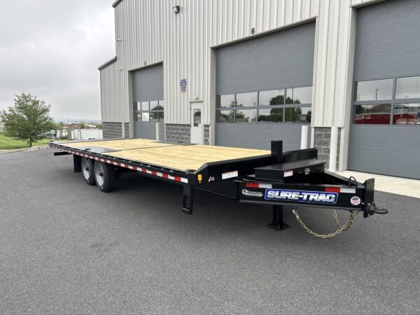 8.5' x 24' 17.6K Sure-Trac HD Power Tilt Deckover, Tilt Trailer ST10224DOT2A-B-176