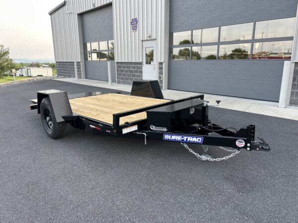 78" x 12' 7.8K Sure-Trac Tilt Bed Tilt, Equipment Trailer ST7812SATE-B-078