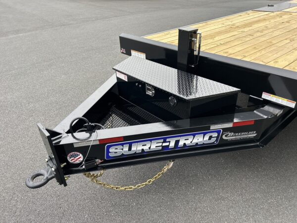8.5' x 24' 17.6K Sure-Trac HD Power Tilt Deckover, Tilt Trailer ST10224DOT2A-B-176 - Image 8