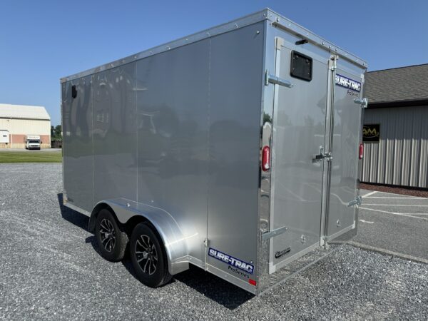 7' x 14' 7K Sure-Trac Pro Series Wedge Cargo Enclosed Trailer STW8414TA - Image 4