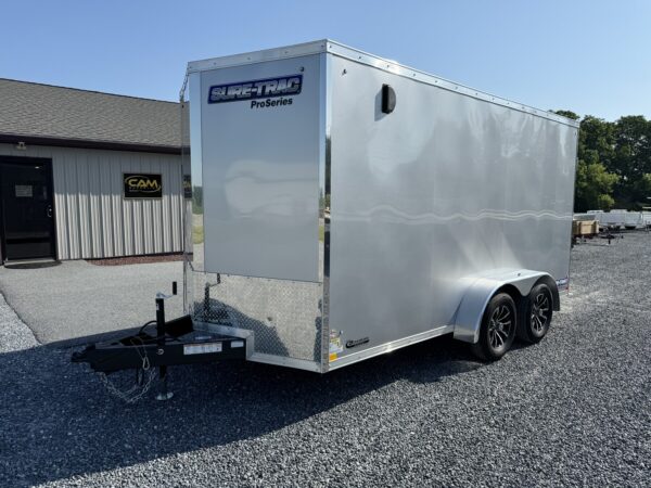 7' x 14' 7K Sure-Trac Pro Series Wedge Cargo Enclosed Trailer STW8414TA - Image 6