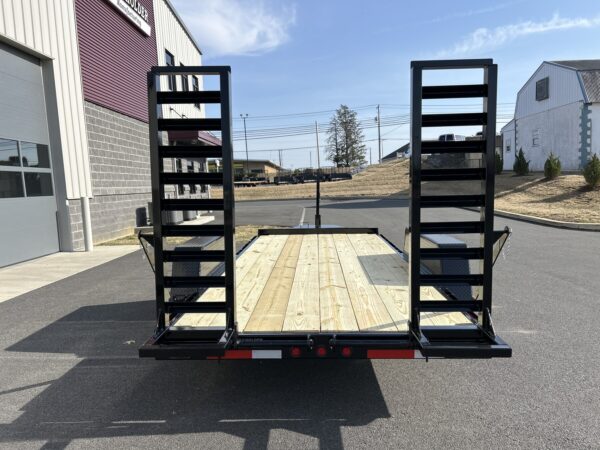 7' x 16' 14K Burkholder  Equipment Trailer HTR8016 - Image 4