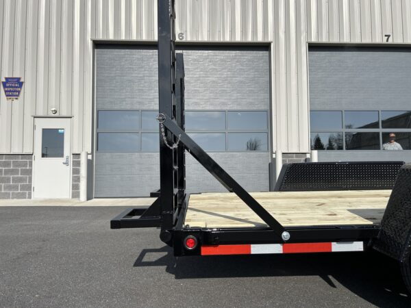 7' x 16' 14K Burkholder  Equipment Trailer HTR8016 - Image 9