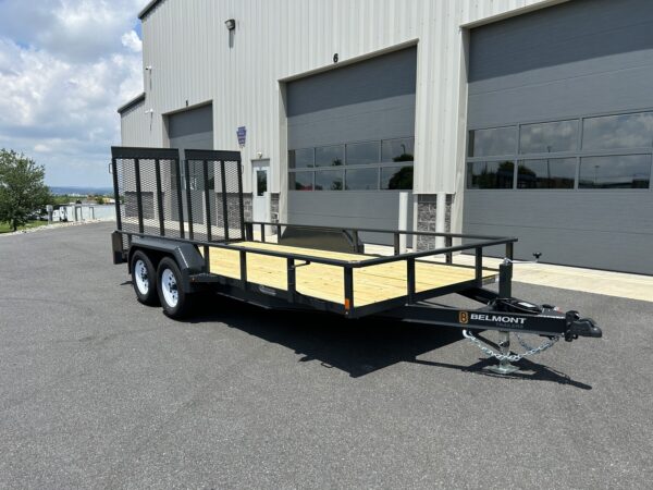 7' x 16' 7K Belmont Tube Top Landscape Trailer LT616TT-7K