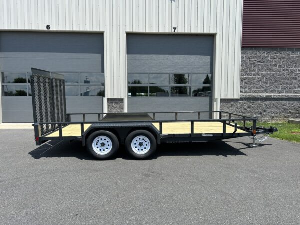 7' x 16' 7K Belmont Tube Top Landscape Trailer LT616TT-7K - Image 2