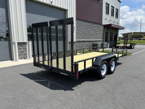 7' x 16' 7K Belmont Tube Top Landscape Trailer LT616TT-7K - Image 3