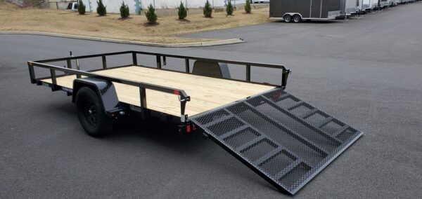 7' x 12' 3K Sure-Trac Tube Top Landscape Trailer STUTT8212-BP-030 - Image 6