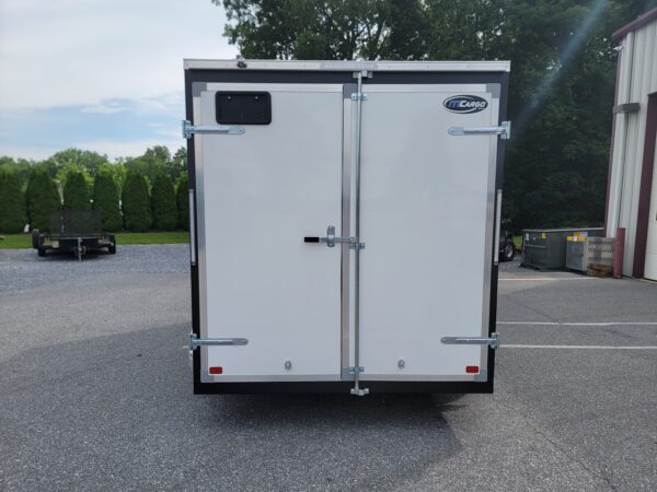7'x14' 7K ITI Cargo Flat Top V-Nose Enclosed Trailer - Image 6