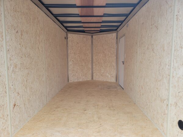 7'x14' 7K ITI Cargo Flat Top V-Nose Enclosed Trailer - Image 10