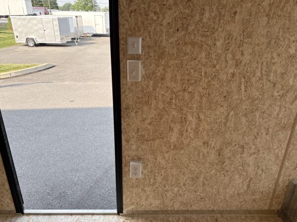 8' x 23' 10K Legend Flat Top V-Nose Enclosed Trailer - Image 17