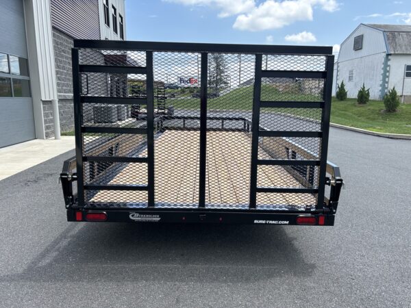 7' x 18' 10K Sure-Trac Tube Top Landscape Trailer STUTT8218-BP-100 - Image 4